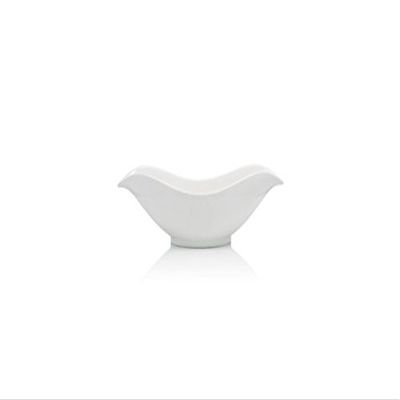 10.5 x 4 x 3 in. Melamine Petals Bowl, White - 16 oz