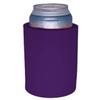 Blank Thick Foam Old School Can Cooler (Purple) view 1