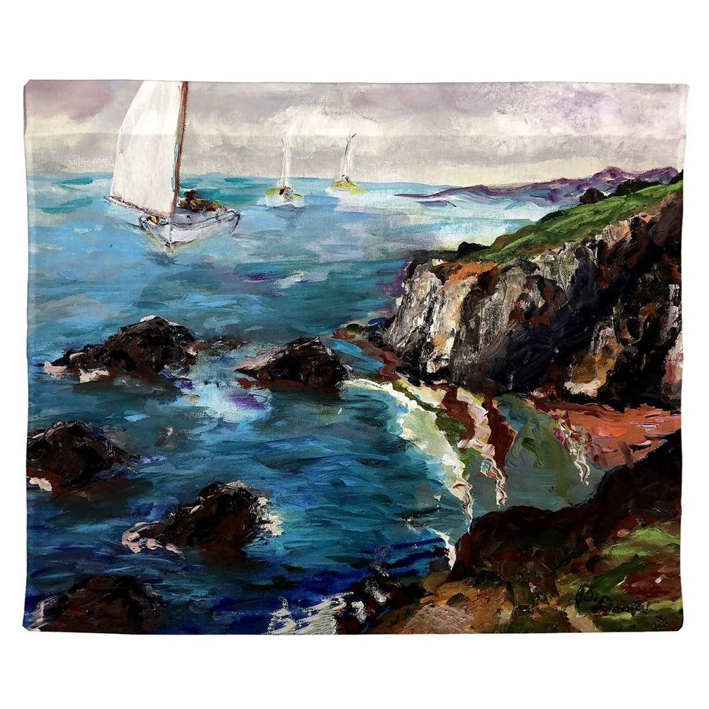 24 x 30 in. Sailing The Cliffs Wall Hanging