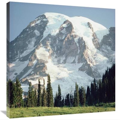 20 x 30 in. Mt Rainier, Cascade Mountains, Washington Art Print - Tim Fitzharris