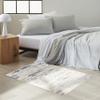 Calvin Klein River Flow Grey 3'2" x 5' Area Rug, Contemporary, Abstract, Easy Cleaning, Non Shedding, Bed Room, Living Room, Dining Room, Kitchen (3' x 5') view 1