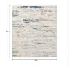 Calvin Klein River Flow Grey 3'2" x 5' Area Rug, Contemporary, Abstract, Easy Cleaning, Non Shedding, Bed Room, Living Room, Dining Room, Kitchen (3' x 5') view 2