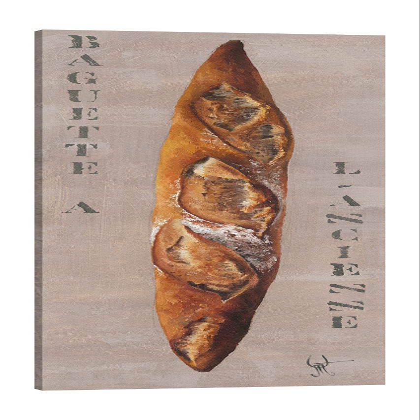 Jaxson Rea "Baguette lancienne Gallery Wrapped Canvas by Elodie Defontenay, 15" x 45"