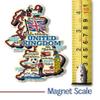 United Kingdom Jumbo Country Map Magnet by Classic Magnets, 3D Rubber Vintage-Style Collectible Souvenirs and Gifts Made in the USA view 2