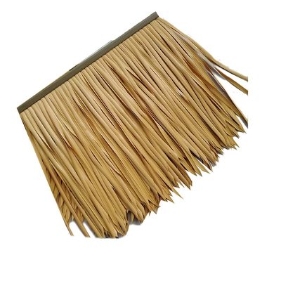 YYXDMFY Simulation thatch Tile Artificial thatch Plastic thatch roof Decoration Fake Straw Decoration thatch Outdoor Durable Man-Made Thatch for Park and Cottages (Color : Color y, Size : 2pcs)