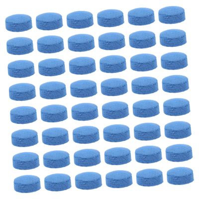 INOOMP 50pcs Billiard Tips for Pool and Snooker Cues Easy to Install Lightweight and Portable Cue Tip Accessories for
