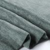 TWOPAGES Mid Gray Chenille Room Darkening Curtain Panel 120 Inches Long, Privacy Grommet Window Drape for Bedroom, 1 Panel view 3