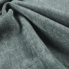 TWOPAGES Mid Gray Chenille Room Darkening Curtain Panel 120 Inches Long, Privacy Grommet Window Drape for Bedroom, 1 Panel view 4