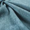 TWOPAGES Chenille Curtain for Kids Living Room, Soft Luxury Room Darkening Drape Grommet Top, 26W x 120L Inch, Teal Blue, 1 Panel view 4