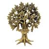 Brass Tree of Life Diya, Traditional and Decorative Kalpavriksha Tree Tealight Holder Best for Giftin, Medium view 2