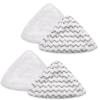 Steam Mop Pads for Bissell Poweredge Lift-Off Powerforce Washable Triangle Steam Replacement Pads 2078 2165 20781 1544Z Reusable (2 Soft + 2 Scrubby) view 1