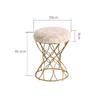 ZXGYFD Vanity Benches, Piano Stool, Makeup Seat, Dressing Stools, Living Room and Bedroom Desk Stools, Footstools (Color : White) view 3
