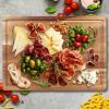17" Best Solid Acacia Wood Cutting Boards for Kitchen Meat Large Wooden Charcuterie Board Food Non Toxic Hardwood Chopping Boards with Juice Groove Thick Butcher Block Big Bread Serving Cheese Board view 2