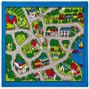 champion rugs Kids Carpet Playmat Rug - Fun Carpet City Map for Track Racing and Toys - Floor Mats for Cars for Toddler Boys and Girls -Bedroom, Playroom, Living Room Game Play Mat view 3