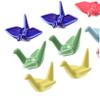 12pcs Origami Crane Chopsticks Rest Ceramic Chopsticks Holder Rack for Dining view 3