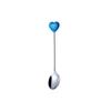 CASUAL PRODUCT Heart Tone Tea Spoon, Blue, Set of 12 view 1