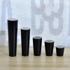 LUOFDCLDDD Furniture Legs,4 Pieces Solid Wood Sofa Legs,Black Table Legs,Stylish and Beautifulniture Legs,Wooden Feet Bed Legs,with Mounting Plates,Screws and Silent Rubber Pads/15Cm/5.91In view 3