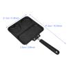HERCHR Nonstick 3 Section Divided Frying Pan, 21cm view 4