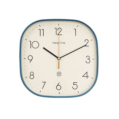 YZYL Simple and Unique Digital Bedroom Dining Room Living Room Wall Clock Clock Mute Wall Watch