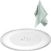 12" W10337247 Microwave Glass Turntable Plate Fit for Whirlpool Microwave Glass Plate - Replace Microwave Glass Tray # W11367904 W10337247 AP6892124 - BY AMI PARTS view 1