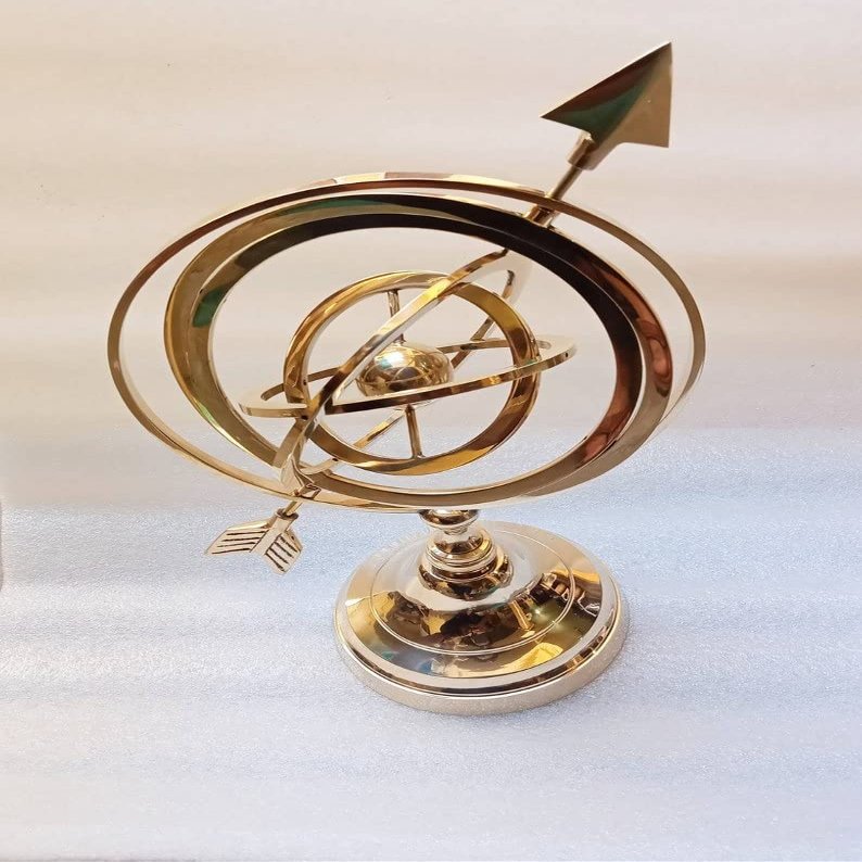 Armillary Brass Decor Home, Office Look Style Armillary Gifts Anyone Father day Brass Armillary