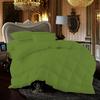 100% Egyption Cotton Comforter 100 Series 300 GSM 3 PC Comforter Set Fill Power Buffy Overfilled All Season Moss - Twin XL Size Soft Quilted with Corner Tabs, Winter Warm Fluffy view 1