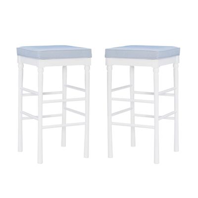 Linon Dehart Barstool White