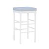 Linon Dehart Barstool White view 4