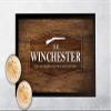 The Winchester Bar runner Mat | Winchester Pub Coasters - Choice of Home Bar Pub mat - home bar accessories (Bar Runner Mat) view 2