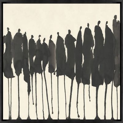 24 x 20 Walk in Shadows V BLACK