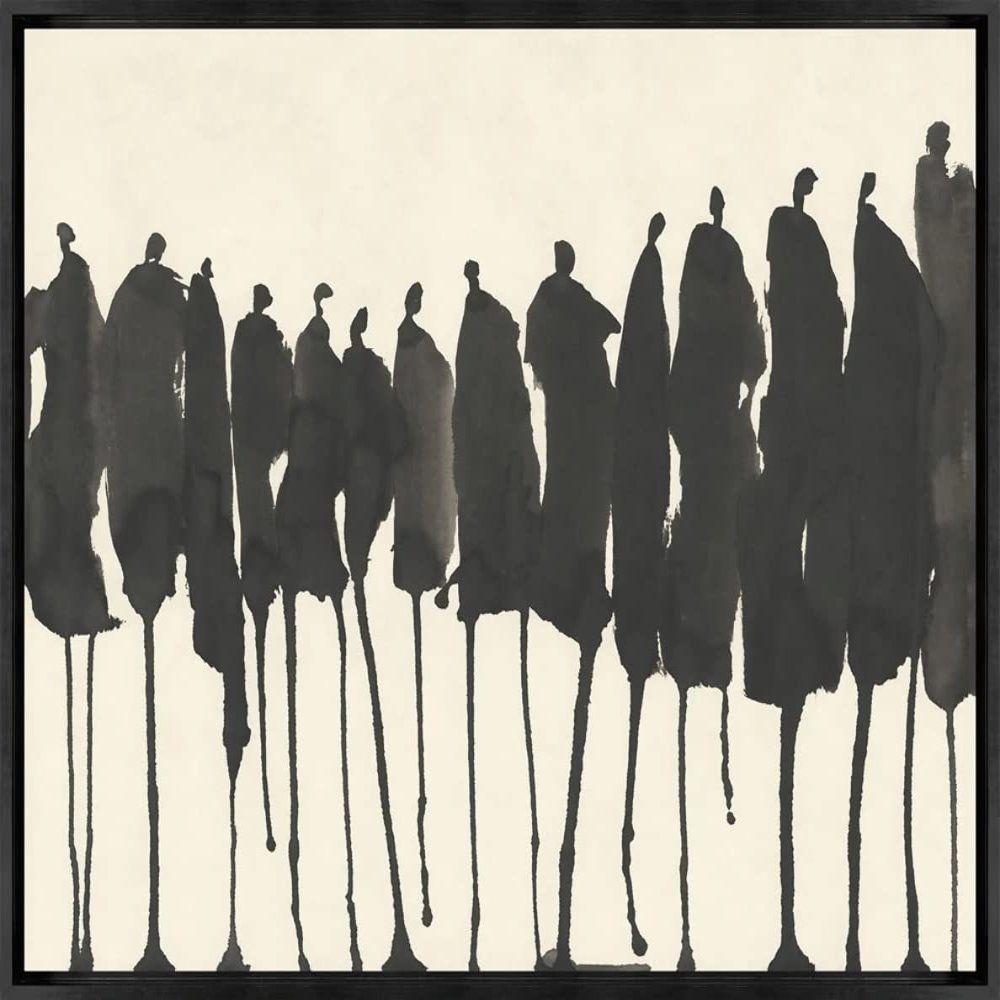 24 x 20 Walk in Shadows V BLACK