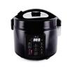 Yum Asia Kumo YumCarb Rice Cooker with Ceramic Bowl and Advanced Fuzzy Logic, (5.5 Cups, 1 Litre), 5 Rice Cooking Functions, 3 Multicooker Functions, 110V US Power (Dark Stainless Steel) view 1