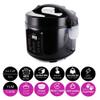 Yum Asia Kumo YumCarb Rice Cooker with Ceramic Bowl and Advanced Fuzzy Logic, (5.5 Cups, 1 Litre), 5 Rice Cooking Functions, 3 Multicooker Functions, 110V US Power (Dark Stainless Steel) view 2