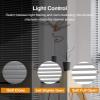 LWMD Office Bathroom Aluminum Venetian Blinds, Brown Waterproof Privacy Screen Sun Shade, 80cm/100cm/120cm/140cm Wide (Color : WxH, Size : 120x100cm(47.2x39.3in)) view 3