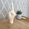 Big Fuck You Candle, Large Middle Finger Candle, Hand Gesture Candle, Homemade soy candle, Candle Gift, Funny candle, Scented candle (Pink, PALO SANTO) view 3