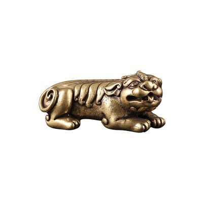 BOOFIRE Brave Troops Bronze Statue Ornaments, Antique Bronze Home Decoration to Ward Off Evil Spirits Good Luck Tea Ceremony Ornaments Antiques