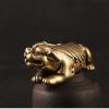 BOOFIRE Brave Troops Bronze Statue Ornaments, Antique Bronze Home Decoration to Ward Off Evil Spirits Good Luck Tea Ceremony Ornaments Antiques view 4