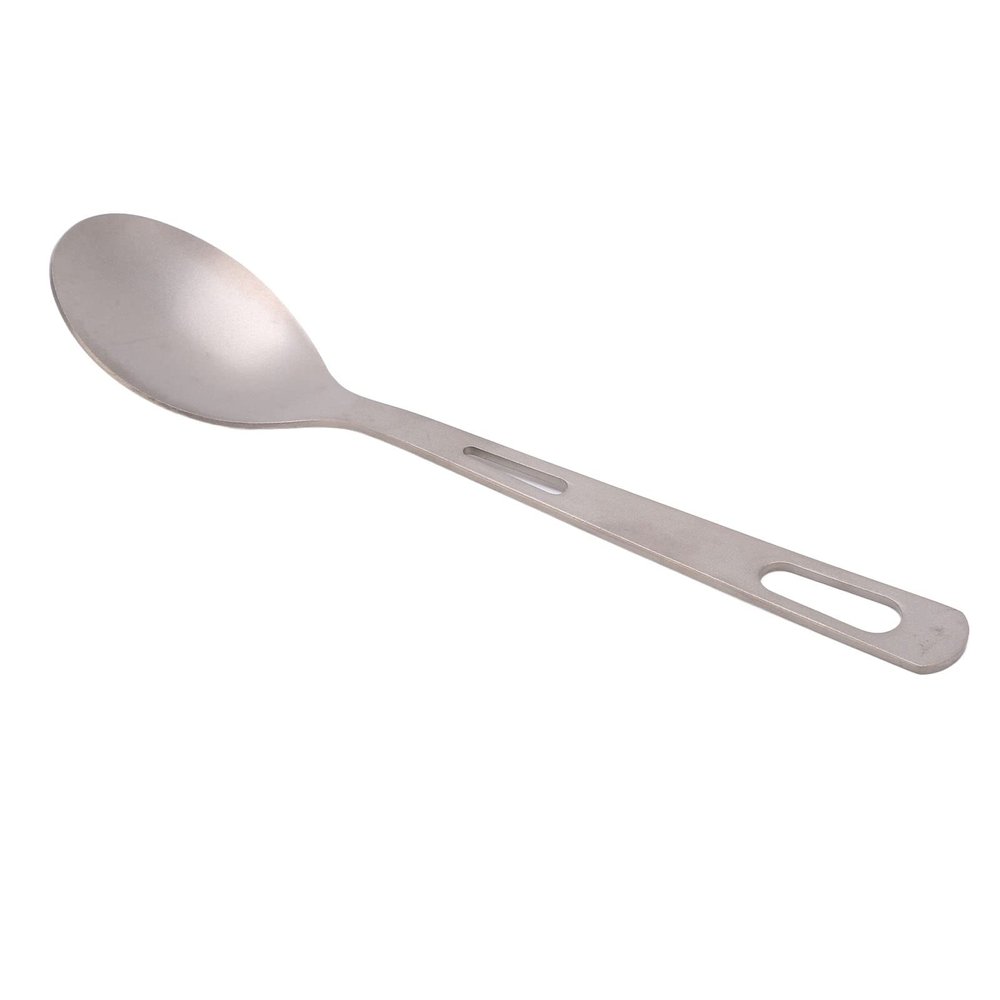 Utensils, Sandblasting Exquisite Flatware for Hiking for Picnic(Spoon)