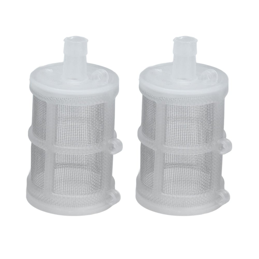 Garden Hose Filter, Hose Water Filter, 2PCS Stainless Steel Household Hose Filters Floating Dip Tube Filter Filters Water Hose Filter Hose Filter Mesh for Sprayers,Oil Pump
