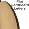 Large Flat Cardboard Letters | Choose Your own Letters and Numbers | Large Flat Cardboard Numbers | Decorative Letters | Giant Letters for Wall Decor | Craft Letters | (24 Inch) view 3