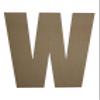Large Flat Cardboard Letters | Choose Your own Letters and Numbers | Large Flat Cardboard Numbers | Decorative Letters | Giant Letters for Wall Decor | Craft Letters | (24 Inch) view 4
