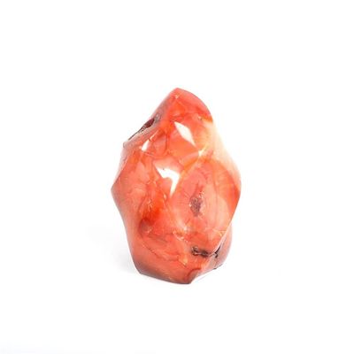 WGPHDW Crystal Healing Meditation Decoration Natural Agate Torch Carnelian Crystal Torch Flame Freeform Specimen Meditation Chakra Healing Home Decoration Home Decoration