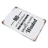 Tin Sign Wall Decorative Plaque, Metal Plate for Bedroom Front Door Porch Entry, Art Wall Gate Decor, Retro Plaque Poster, 6"x9", No Act of Kindness No Matter How Small Is Ever Wasted view 2