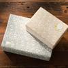 Heads ELF-1WZ Wrapping Paper, Made in Japan, 41.3 x 29.5 inches (105 x 75 cm), Gray, 50 Sheets, Full Paper, Elegant Flower view 3