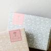 Heads ELF-1WZ Wrapping Paper, Made in Japan, 41.3 x 29.5 inches (105 x 75 cm), Gray, 50 Sheets, Full Paper, Elegant Flower view 4