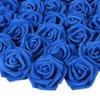 200 pcs Foam Rose Heads Stemless Artificial Rose Flowers Dark Blue Fake Roses Flower Bulk for DIY Wedding Rose Wall Kissing Balls Bridal Shower Centerpieces Arrangements Party Tables Deco(Dark Blue ) view 1