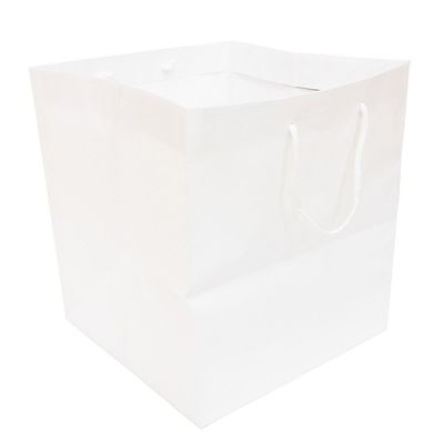  Ehime Paper Work PMATI-M5P Pocket Wide Paper Bags, M, Pack of 5, White
