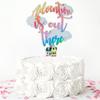 Adventure Is Out There Cake Topper, 2025 Congrats Grad Cake Topper, Movie UP House with Balloons Inspired Graduation Decoration, Travel Theme Cake Dcor view 1