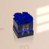 UFOREVER ROSES 4-Piece Preserved Roses in a Box, Preserved Flowers, Roses Gift for Her, Royal Blue view 4