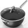MsMk Titanium and Ceramic Nonstick Wok pan with lid12.5 Inch Woks & Stir Fry Pans with Stay-Cool HandleFlat Bottom Wok Suits for Induction, Electric, Gas, Halogen, All Stoves view 1